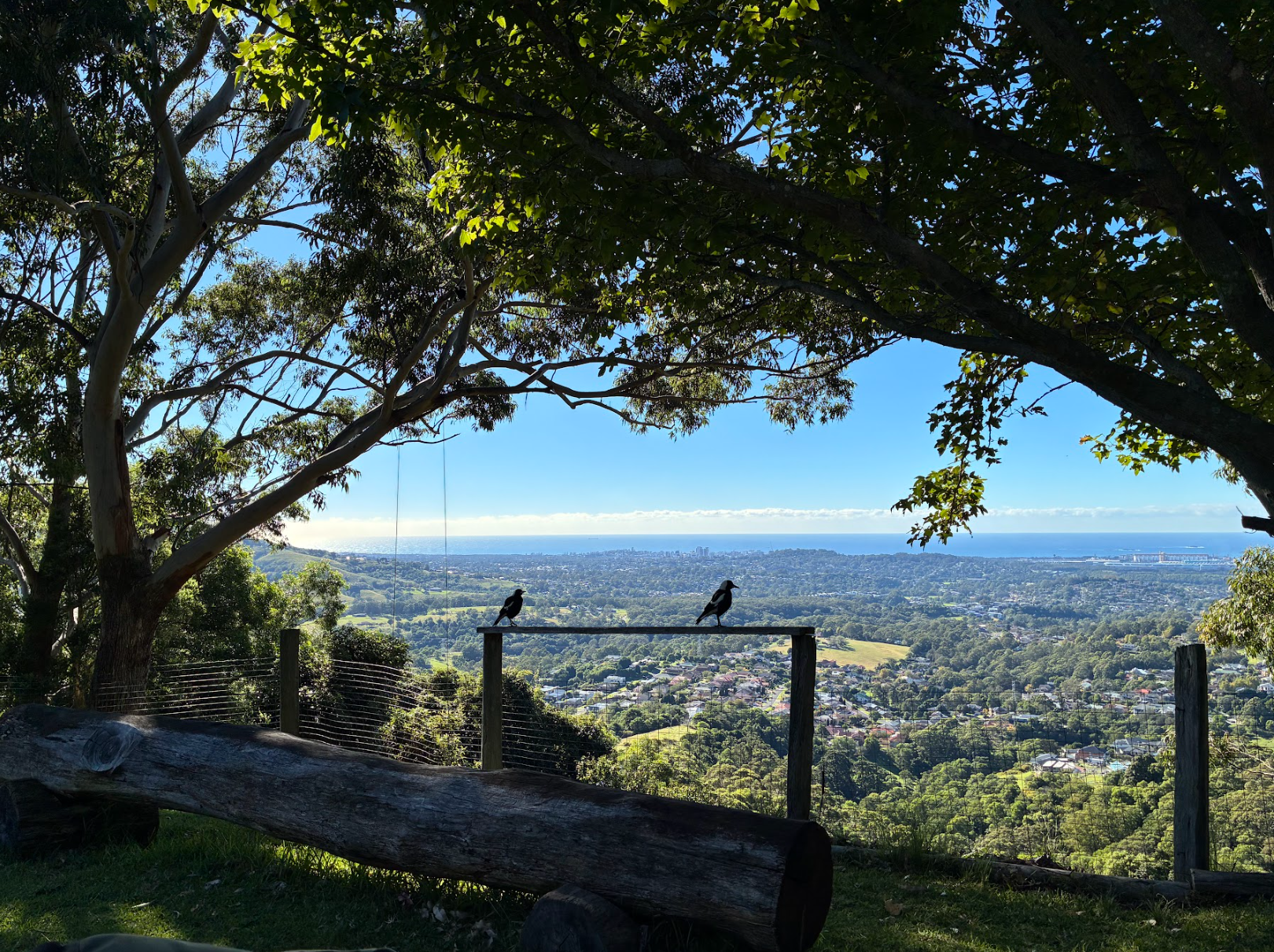 Ocean and valley view